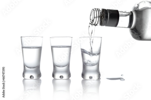 Fotoroleta woda napój widok chłodny napój alkoholowy