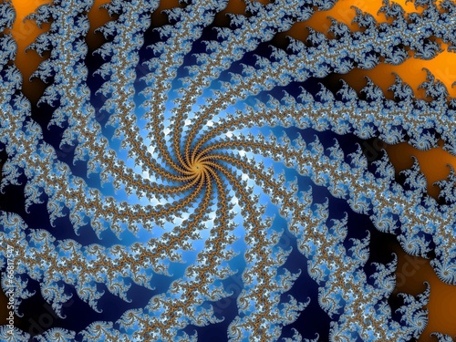 Fototapeta fraktal przystojny obraz spirala