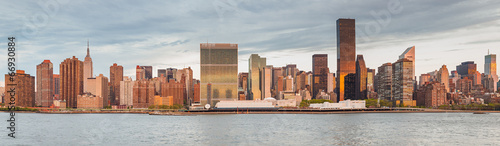 Fototapeta panorama miasto nowoczesny wschód