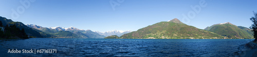 Fototapeta włochy alpy panorama