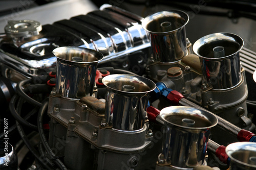 Fotoroleta motor olej silnik motorsport samochód