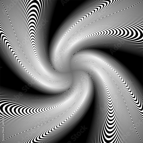 Fotoroleta spirala sztuka wzór abstrakcja