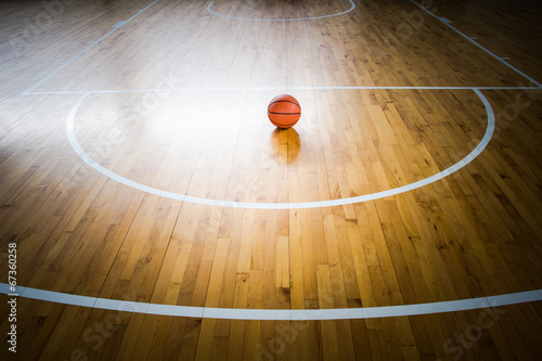 Fotoroleta piłka koszykówka siłownia ćwiczenie sąd