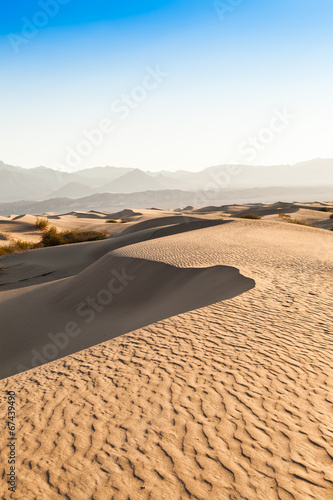 Naklejka park pustynia świt