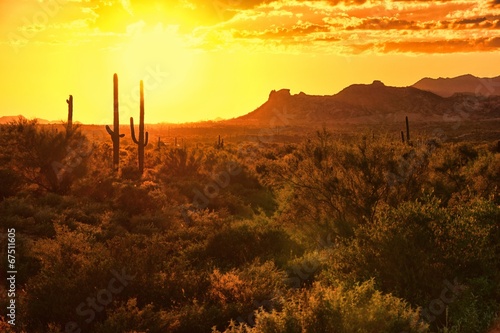 Fototapeta pustynia pejzaż amerykański