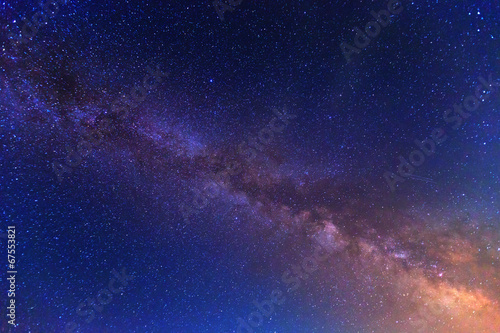 Fotoroleta mgławica noc galaktyka