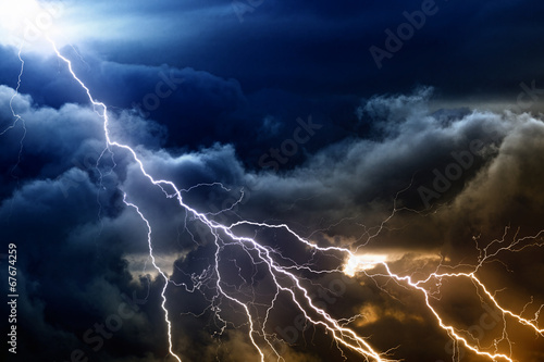 Obraz na płótnie natura sztorm niebo