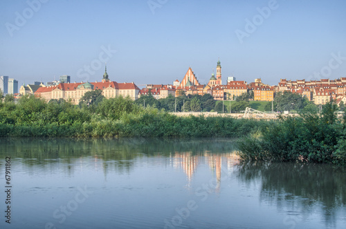 Obraz na płótnie miasto zamek miejski widok