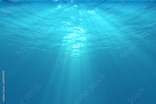 Naklejka woda słońce spokojny morze wojskowy