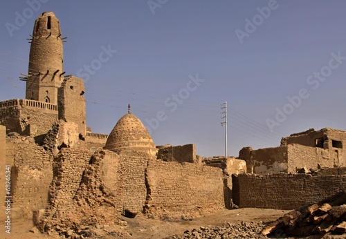 Fototapeta oaza egipt afryka architektura pustynia