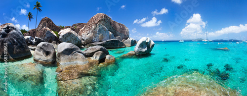 Naklejka karaiby morze tropikalny