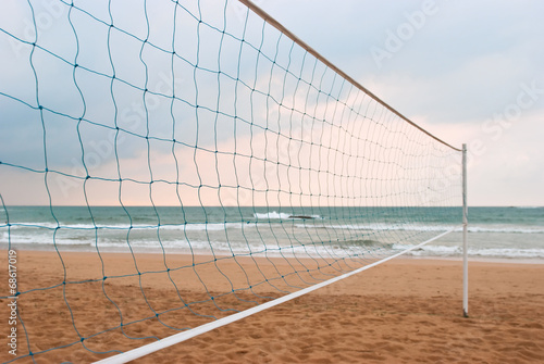 Obraz na płótnie ćwiczenie tropikalny sport plaża siatkówka