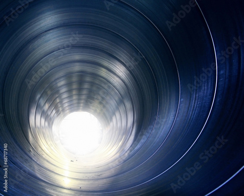 Fotoroleta tunel wzór perspektywa