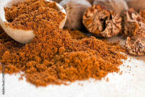 Naklejka aromaterapia indyjski jedzenie