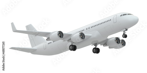 Obraz na płótnie transport samolot widok