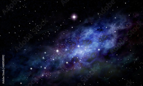 Fotoroleta kosmos gwiazda galaktyka mgławica