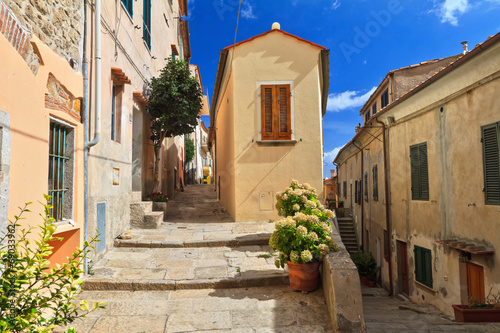 Obraz na płótnie Widok Marciana na wyspie Elba