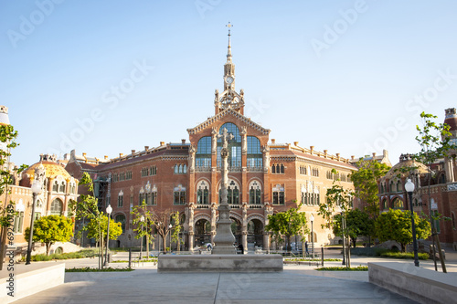 Naklejka święty wejście świat miasto barcelona