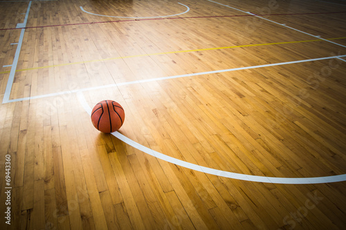 Fotoroleta koszykówka piłka ćwiczenie siłownia