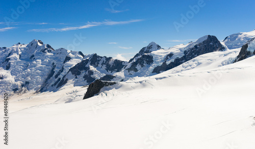 Plakat pejzaż natura szczyt alpy