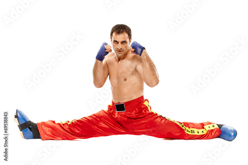 Fotoroleta mężczyzna zdrowy ciało boks