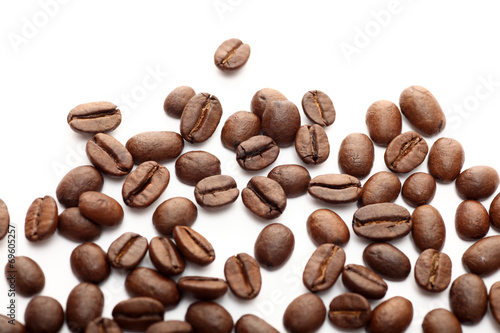 Fototapeta kawa poziomy brązowy ochłoda fasola