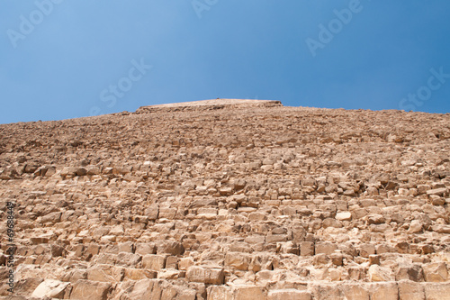 Naklejka piramida pustynia afryka egipt kamień