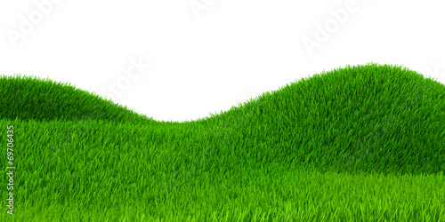 Fototapeta trawa wzgórze natura