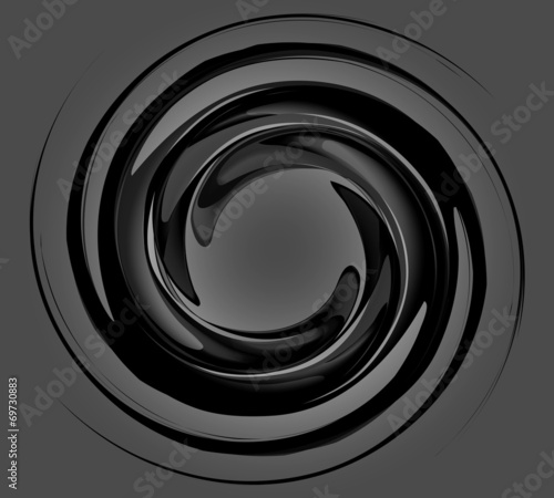 Fototapeta sztuka spirala woda
