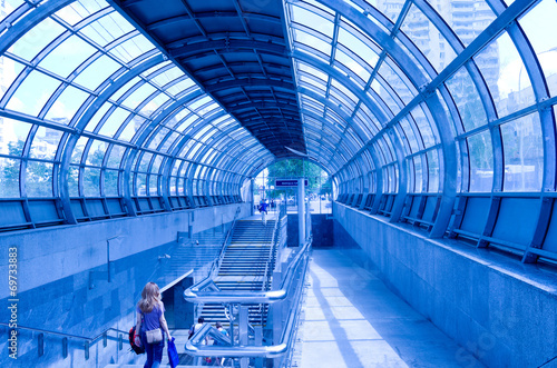 Fotoroleta architektura metro obraz rosja