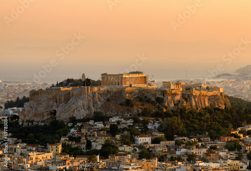 Fototapeta ateny wzgórze grecja