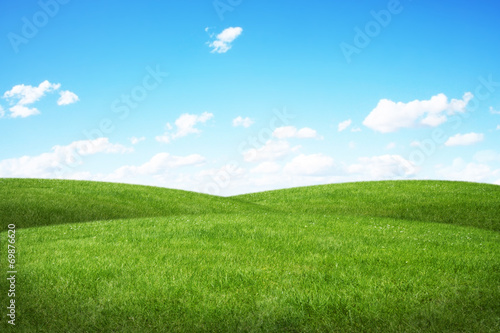 Obraz na płótnie wieś glob trawa niebo słońce