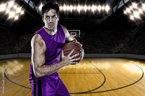 Obraz na płótnie mężczyzna ciało koszykówka