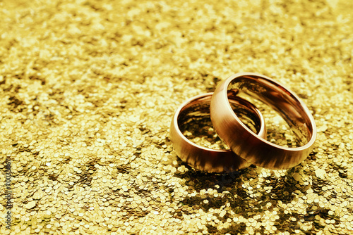 Naklejka zaproszenie wesele ring obrączka