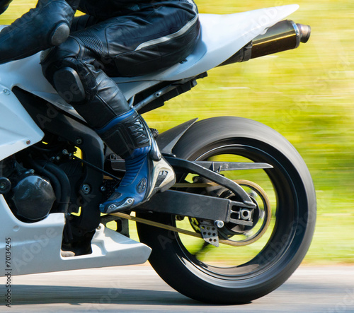 Obraz na płótnie motorsport sport motocykl