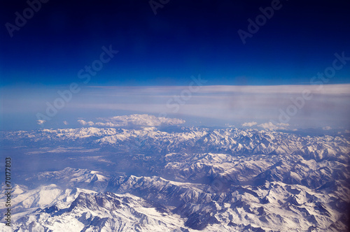 Naklejka niebo panorama krajobraz