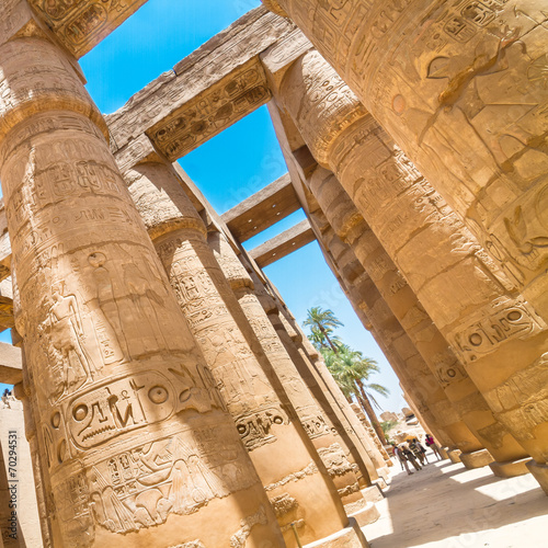 Fototapeta egipt statua stary świątynia