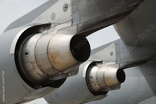Fototapeta silnik airliner samolot wojskowy