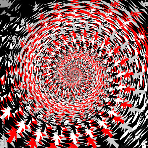 Fototapeta fala spirala ruch abstrakcja