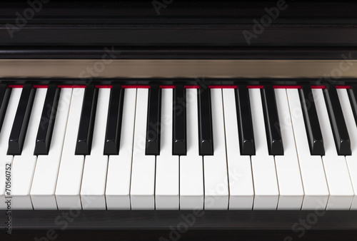 Obraz na płótnie fortepian muzyka rozrywka na białym tle przyrząd