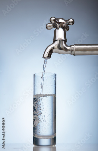 Plakat filiżanka zdrowy woda jedzenie napój