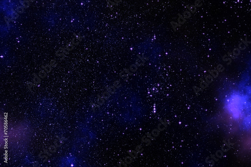 Obraz na płótnie galaktyka natura noc niebo