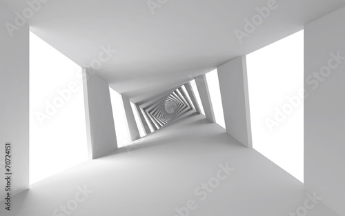 Naklejka tunel korytarz ścieżka
