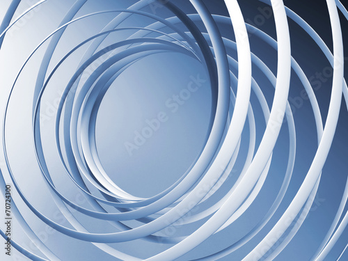 Obraz na płótnie 3D spirala tunel abstrakcja fala