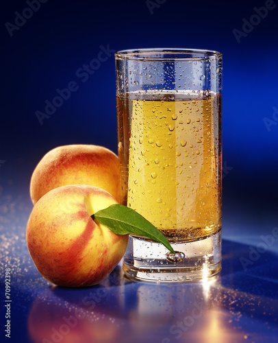 Plakat lód lato napój witamina owoc