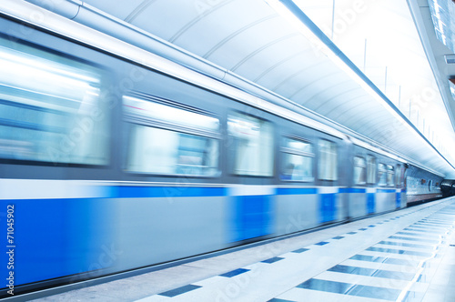 Fototapeta ruch samochód metro transport