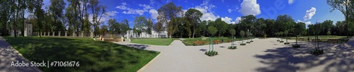 Fotoroleta zamek ogród pałac polen 