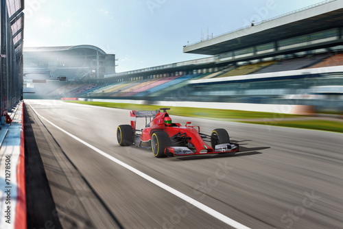 Obraz na płótnie 3D sport widok silnik