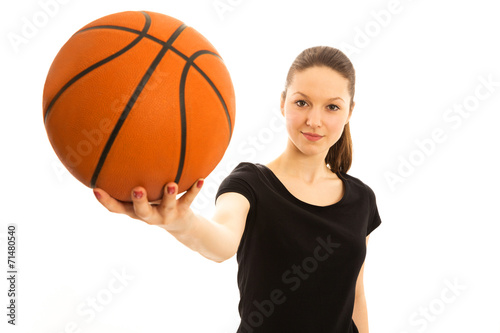 Fotoroleta piłka sport dziewczynka lekkoatletka kobieta
