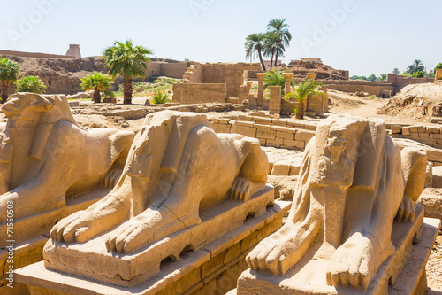 Obraz na płótnie architektura egipt król stary
